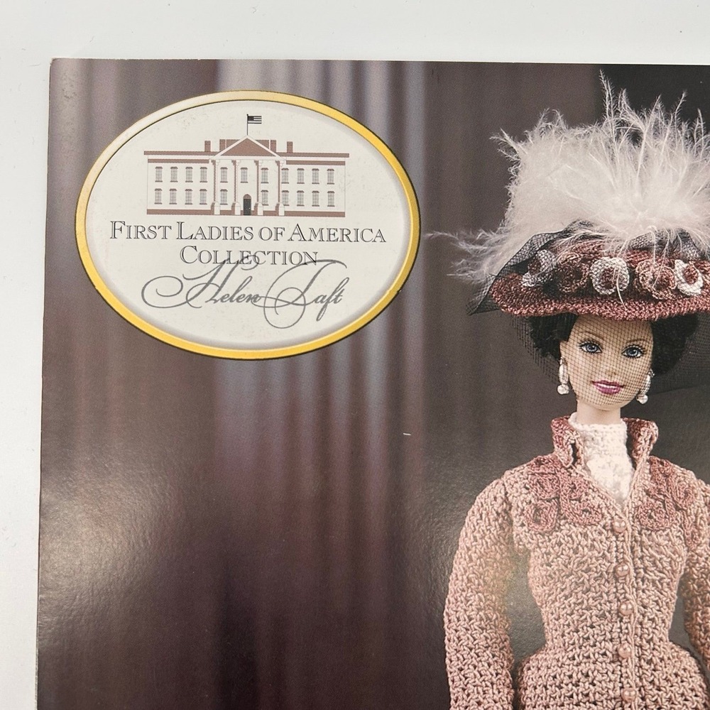 Helen Taft Barbie Crochet Pattern Booklet First Ladies of America Collection - Picture 2 of 5